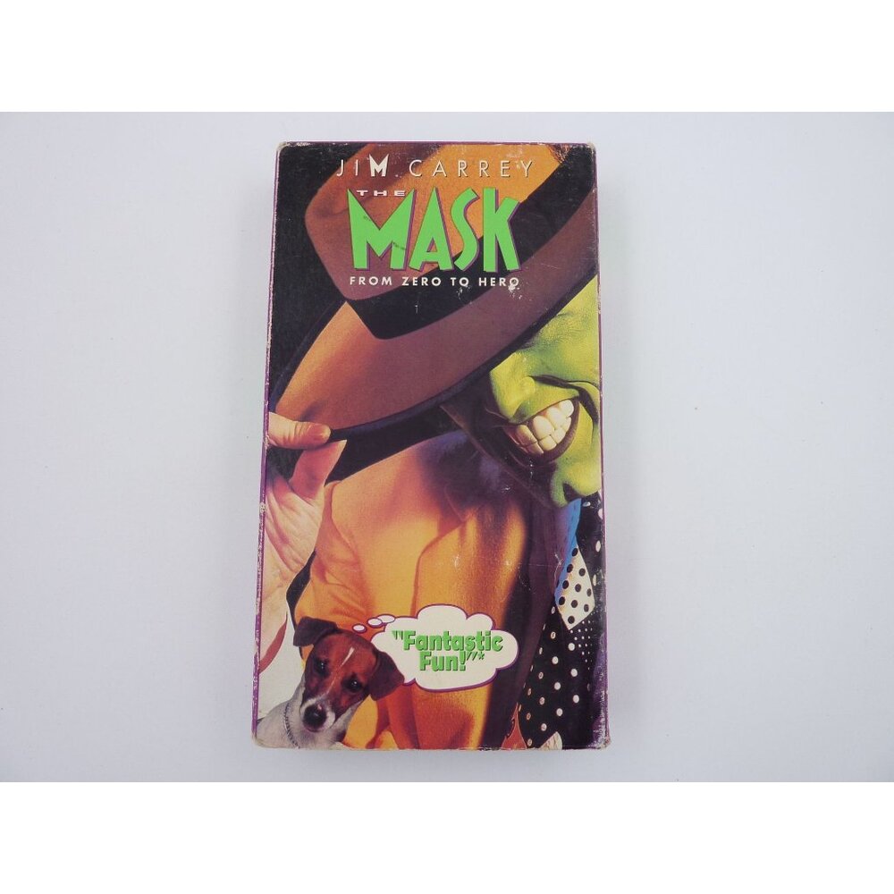 The Mask VHS 1995 Jim Carrey